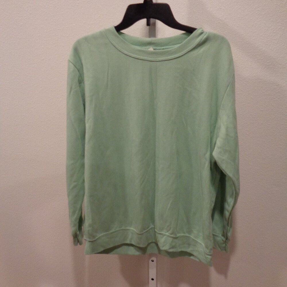 Casual News Vintage Women's Sweatshirt Sweater Size Large Acrylic Long Sleeve